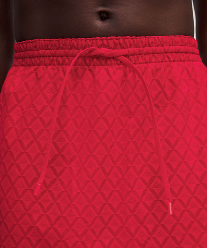 Textured Mesh High-Rise Tennis Skirt