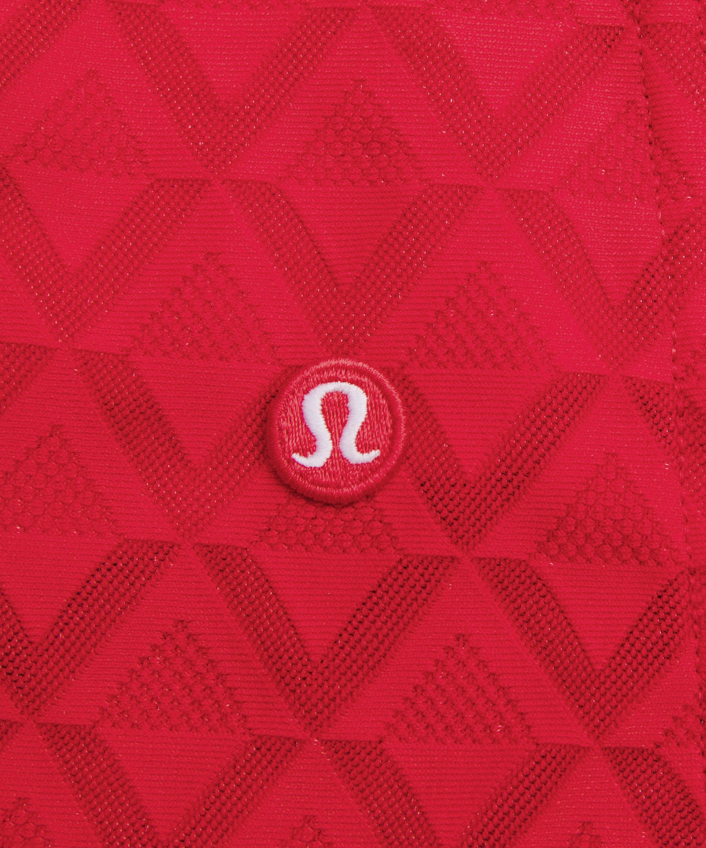 Textured Mesh High-Rise Tennis Skirt