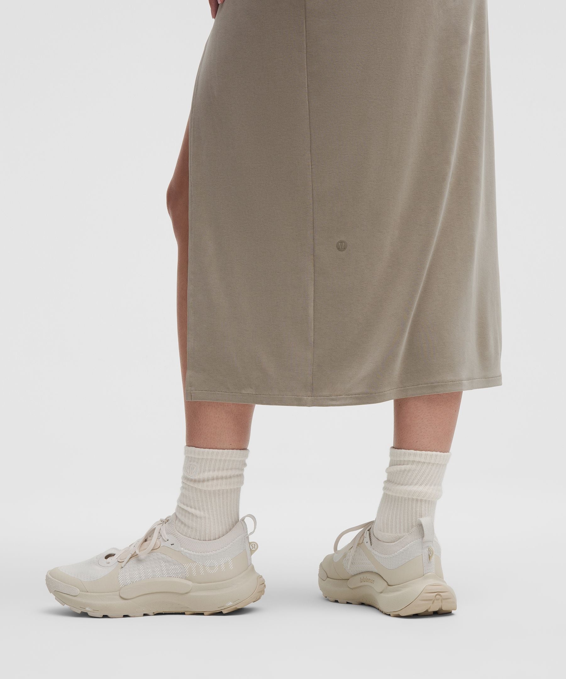 Drapey Softstreme Midi Skirt