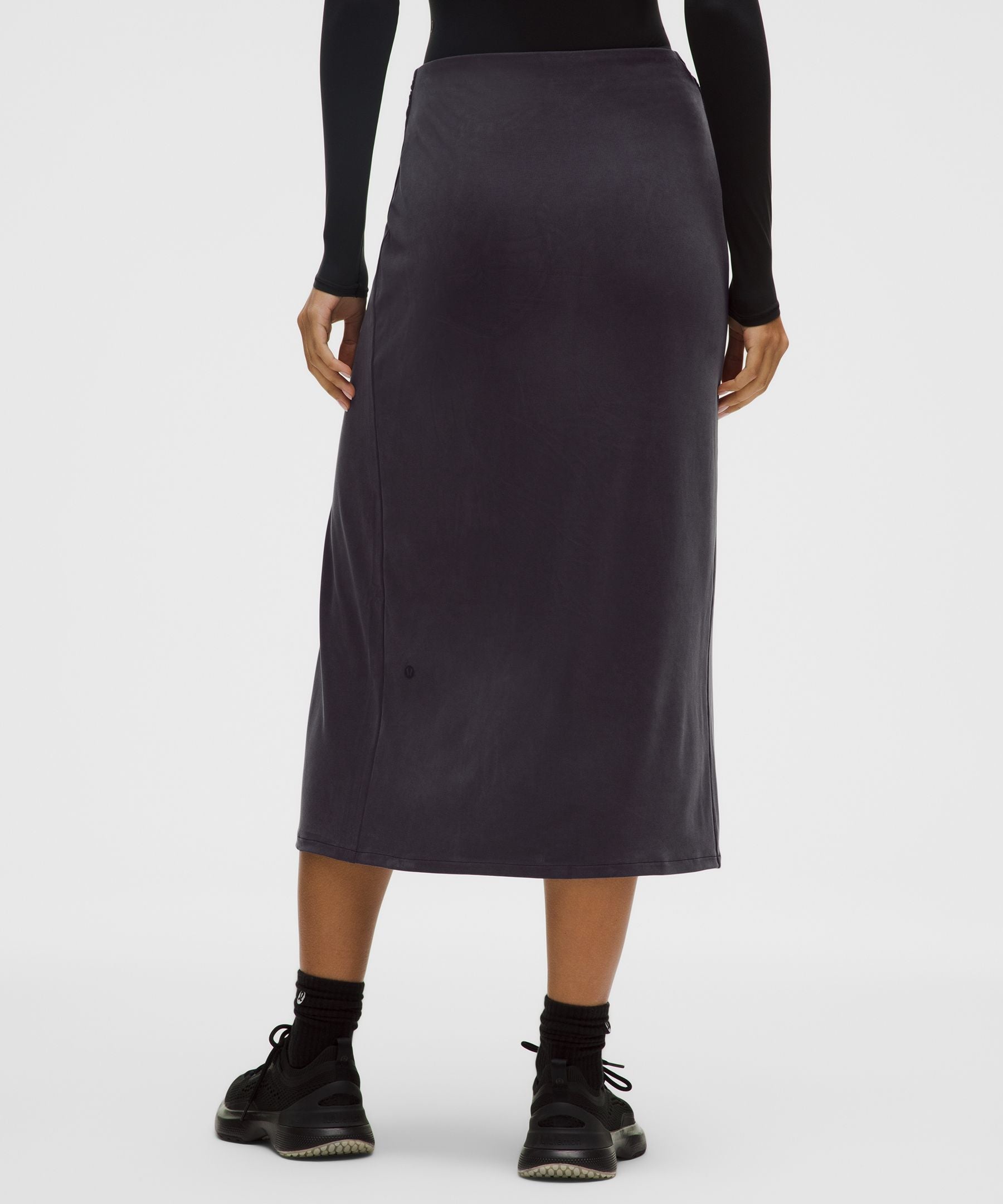 Drapey Softstreme Midi Skirt