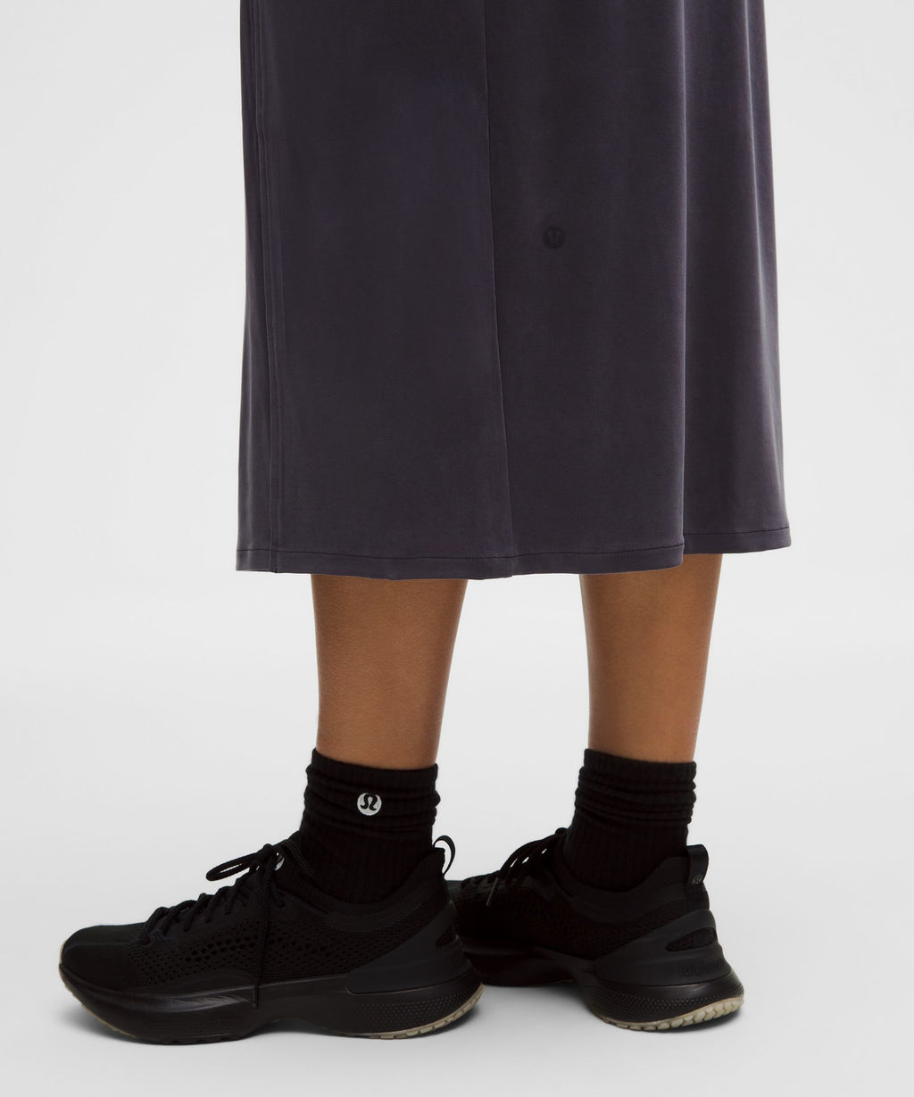 Drapey Softstreme Midi Skirt