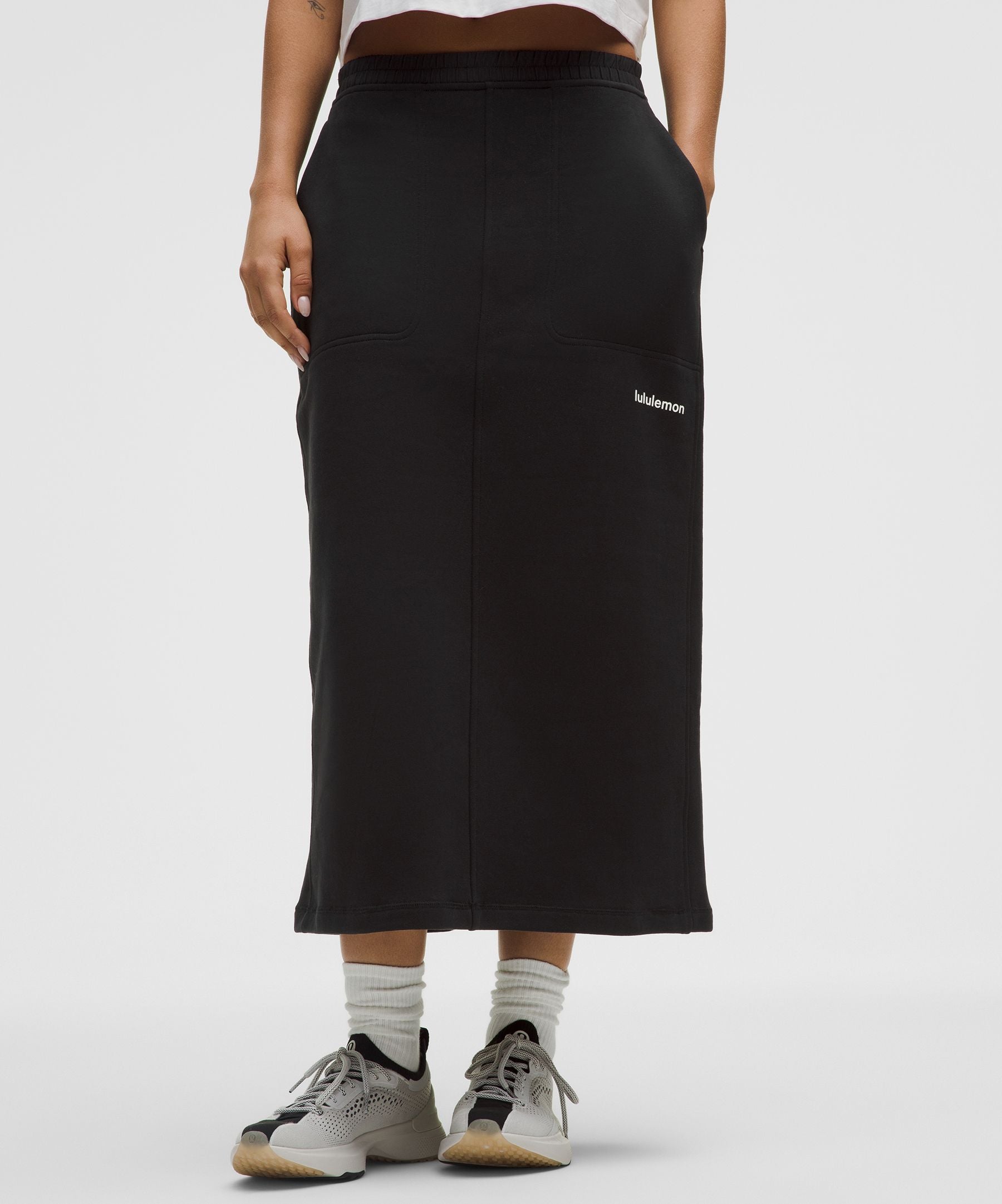 Loungeful High-Rise Midi Skirt