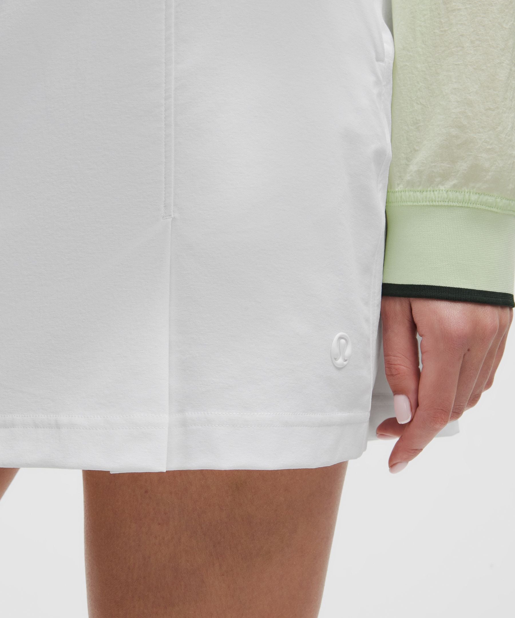 Stretch Twill Front Pleat Golf Skirt