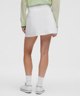 Stretch Twill Front Pleat Golf Skirt