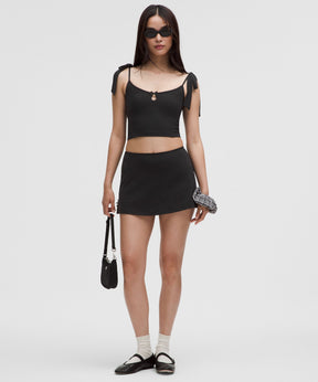 Nulu Bow-Detail Mini Skirt *Balletcore Set