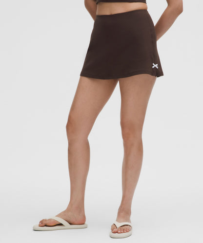 Nulu Bow-Detail Mini Skirt *Balletcore Set