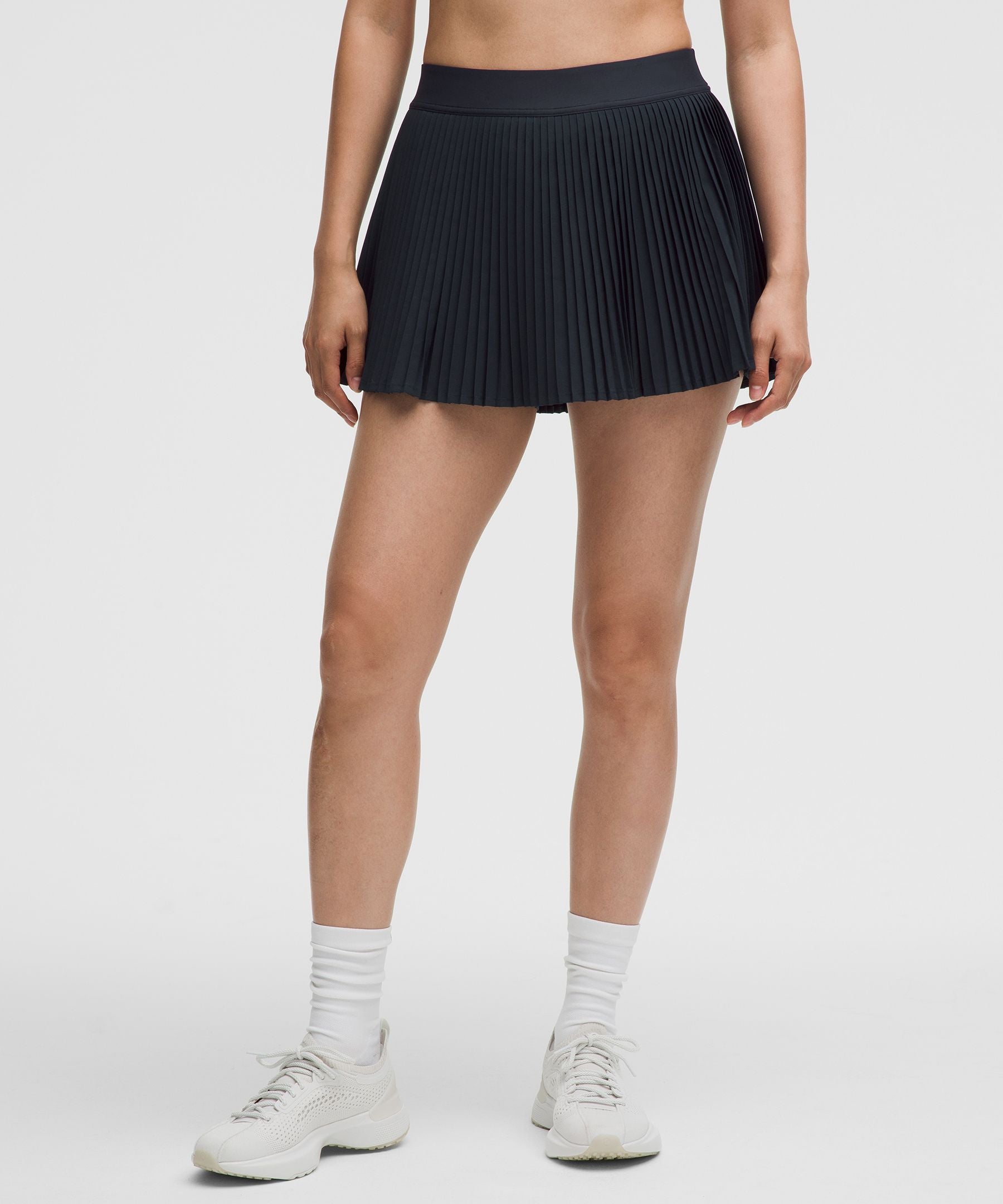 Varsity High-Rise Pleated Tennis Skirt