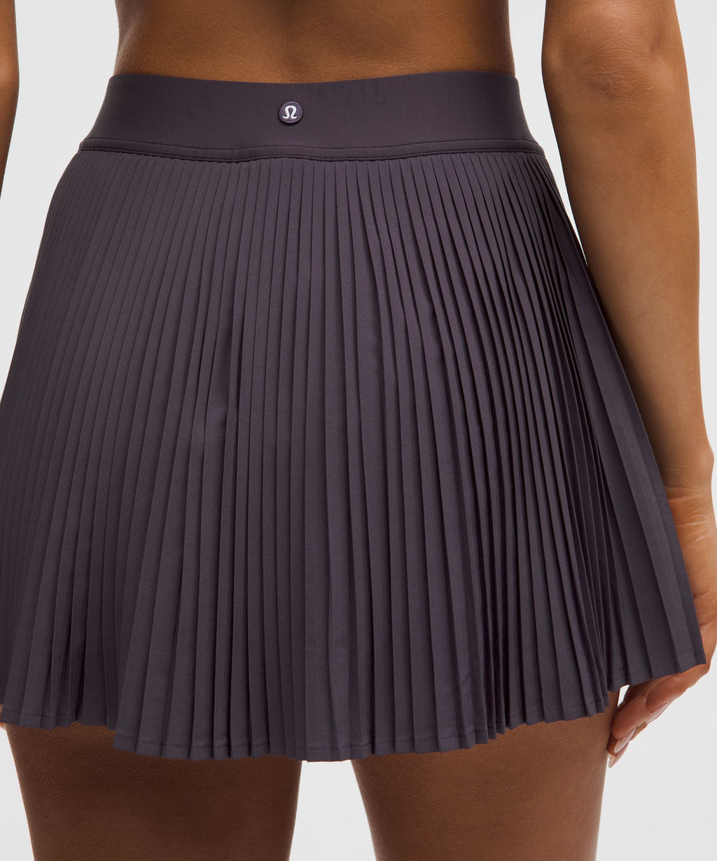 Varsity High-Rise Pleated Tennis Skirt