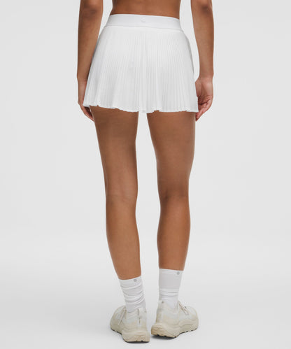 Varsity High-Rise Pleated Tennis Skirt