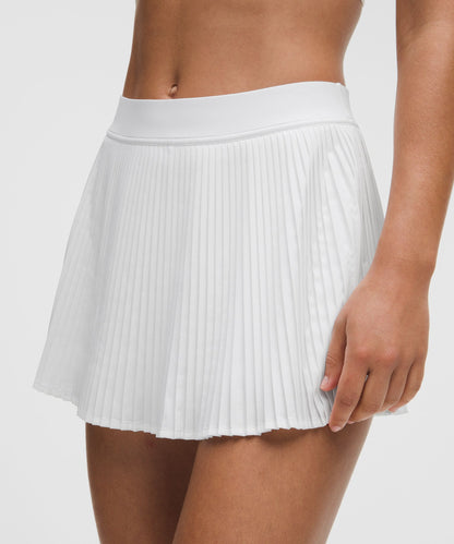 Varsity High-Rise Pleated Tennis Skirt