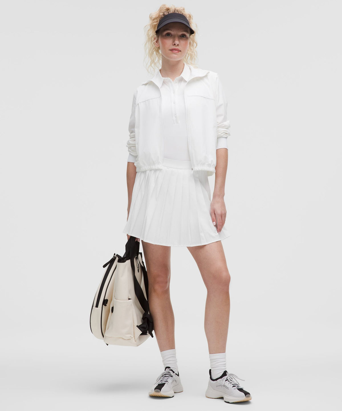High-Rise Pleated Tennis Skirt *Long