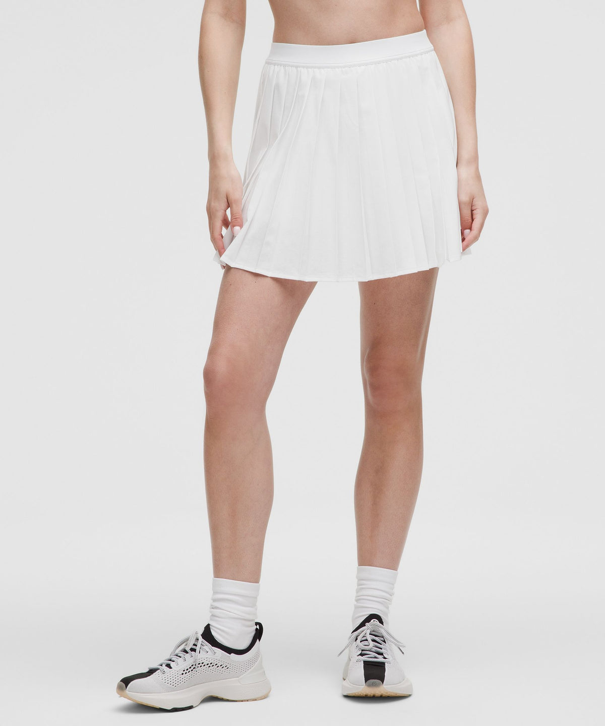 High-Rise Pleated Tennis Skirt *Long