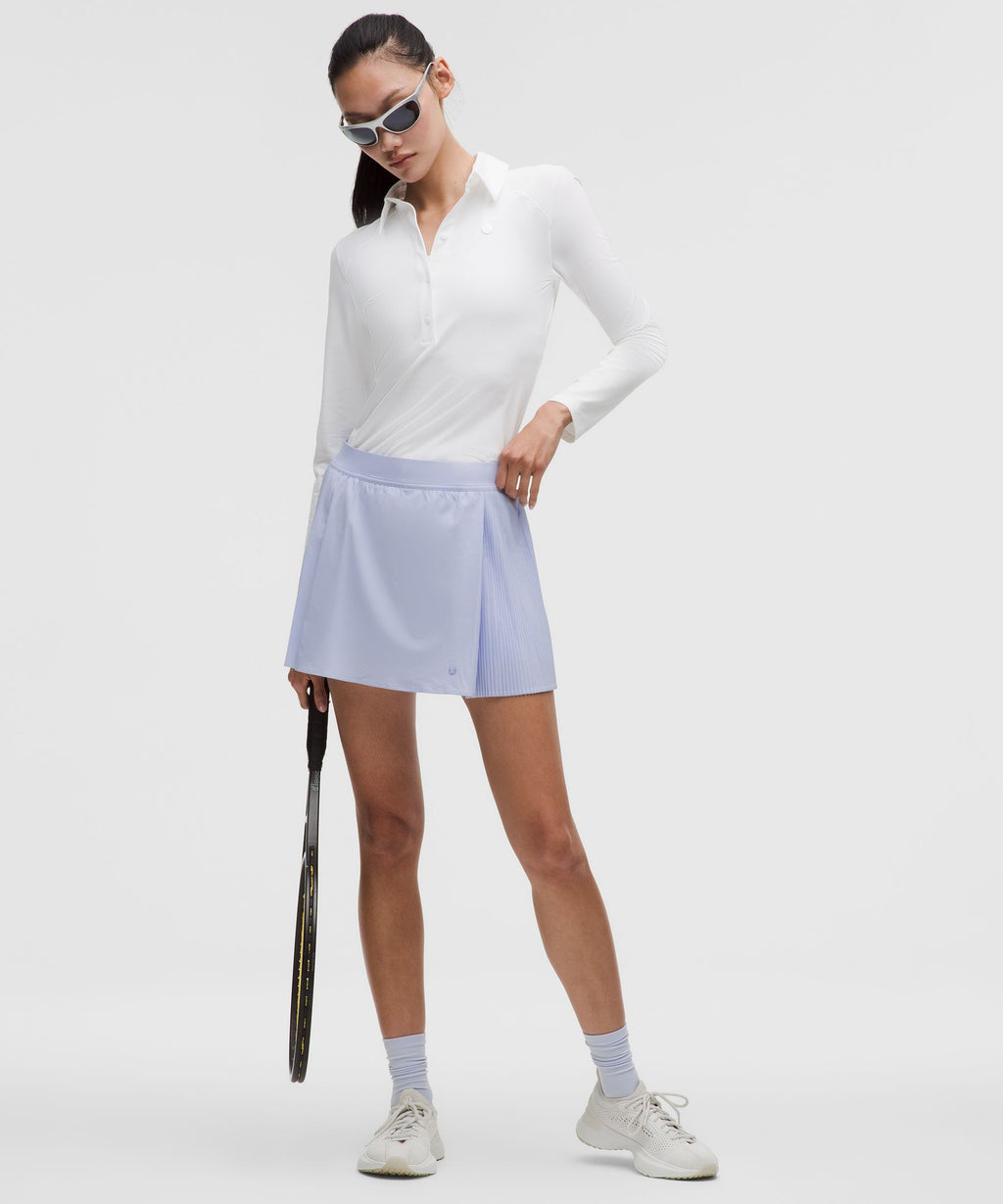Side-Pleat High-Rise Tennis Skirt *Regular