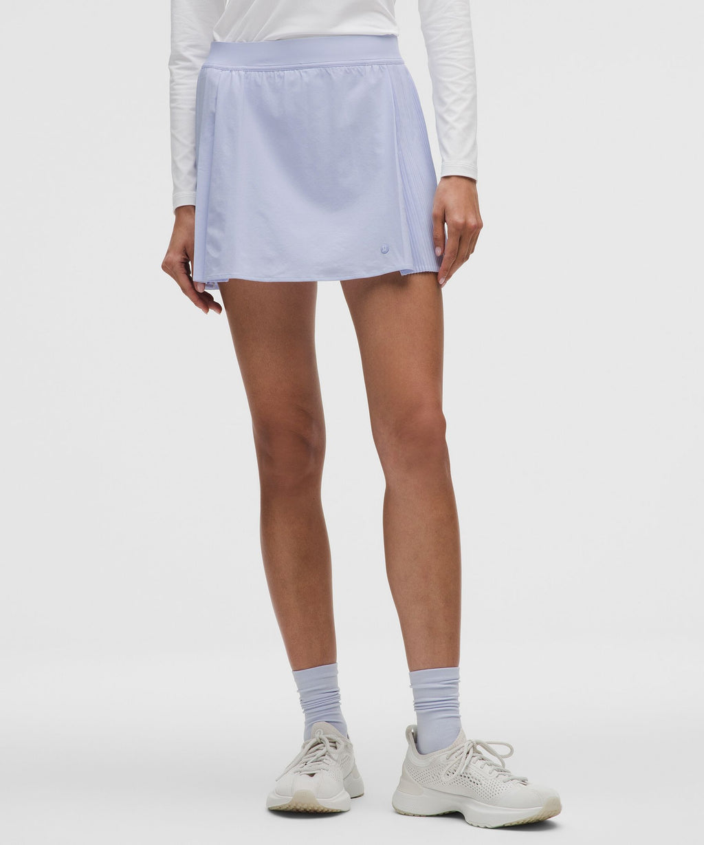 Side-Pleat High-Rise Tennis Skirt *Regular