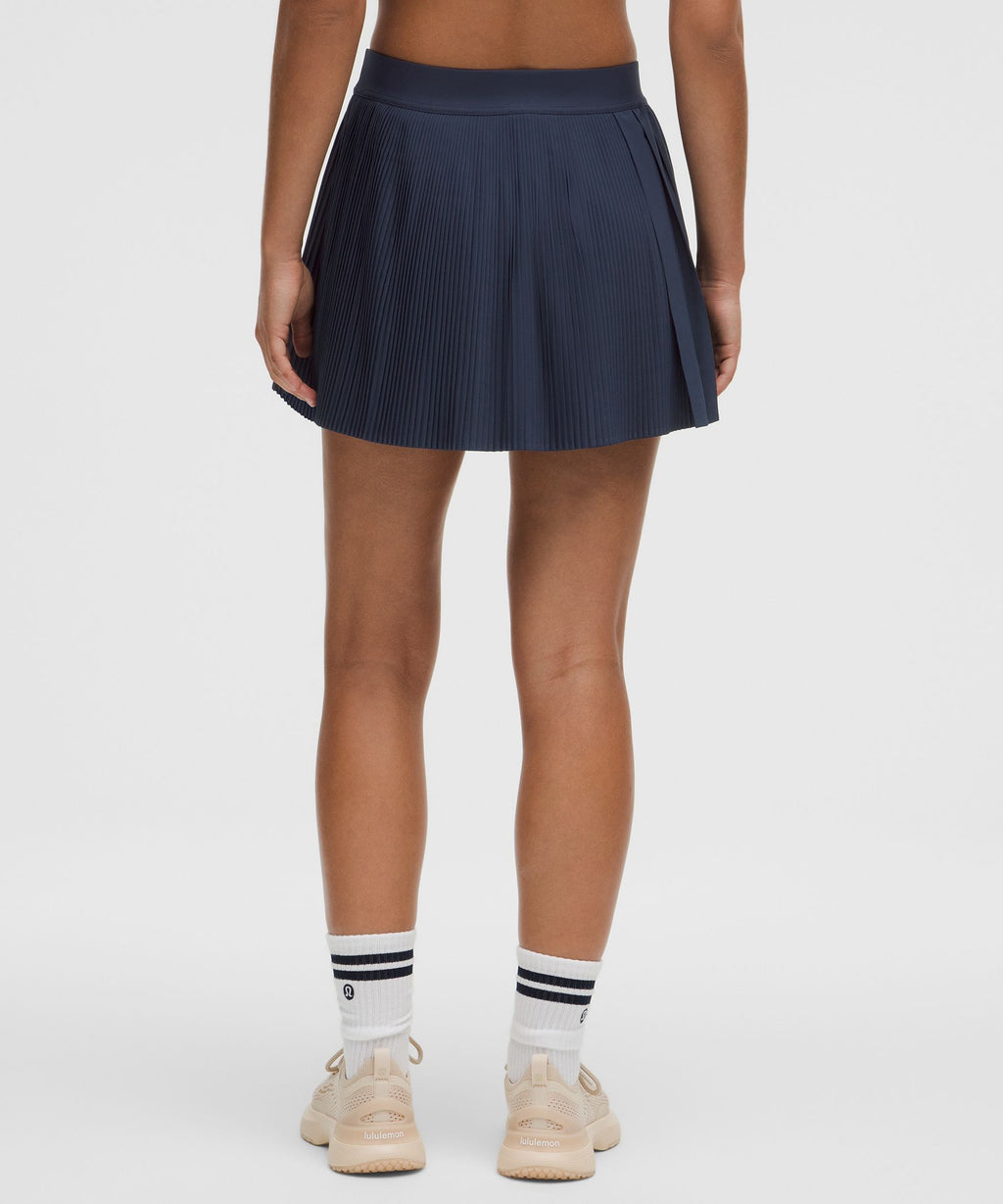 Side-Pleat High-Rise Tennis Skirt *Regular