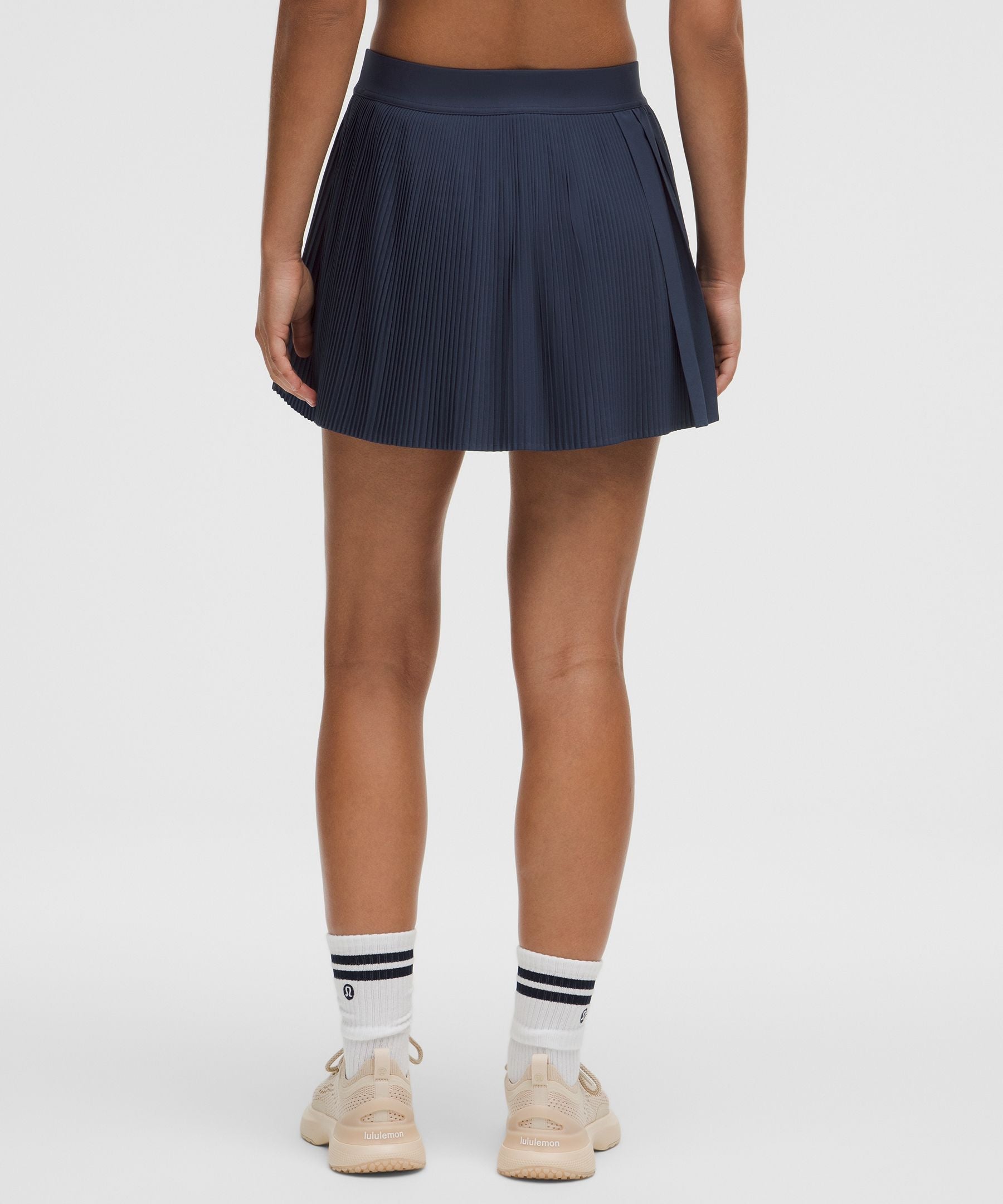 Side-Pleat High-Rise Tennis Skirt *Regular