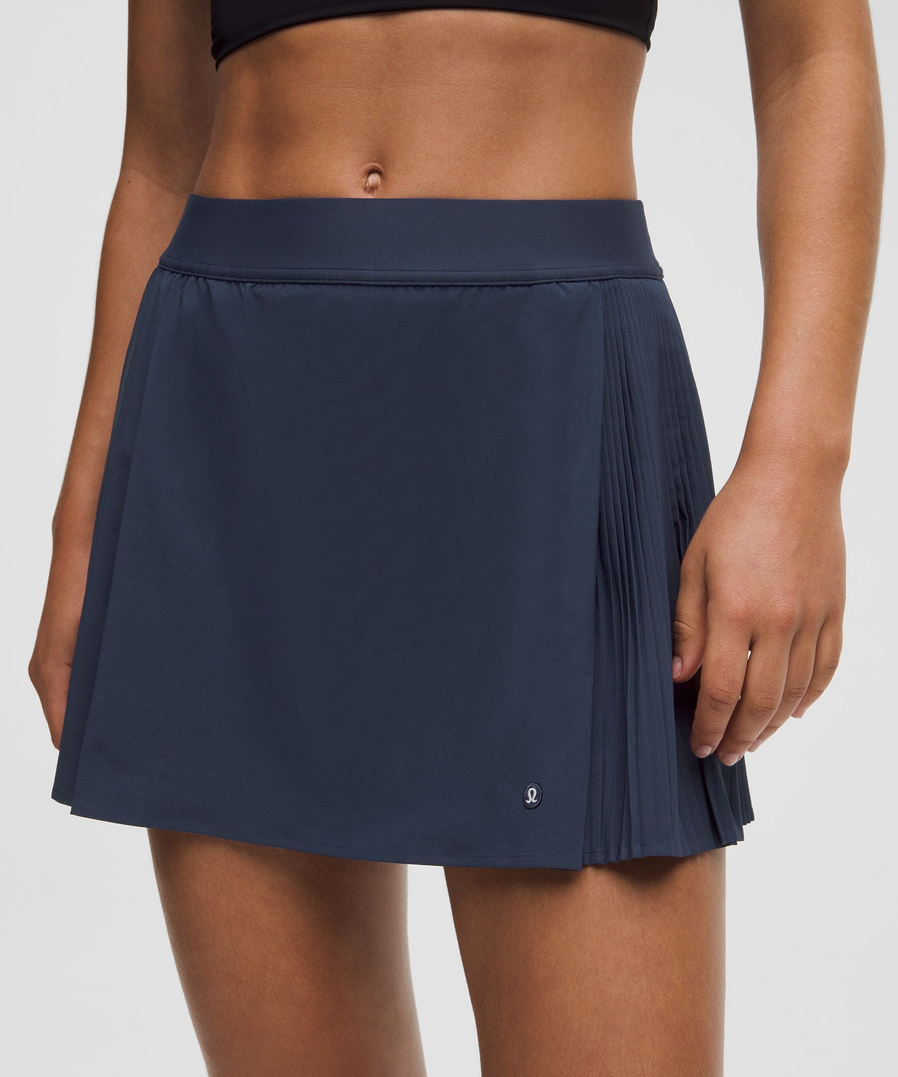 Side-Pleat High-Rise Tennis Skirt *Regular