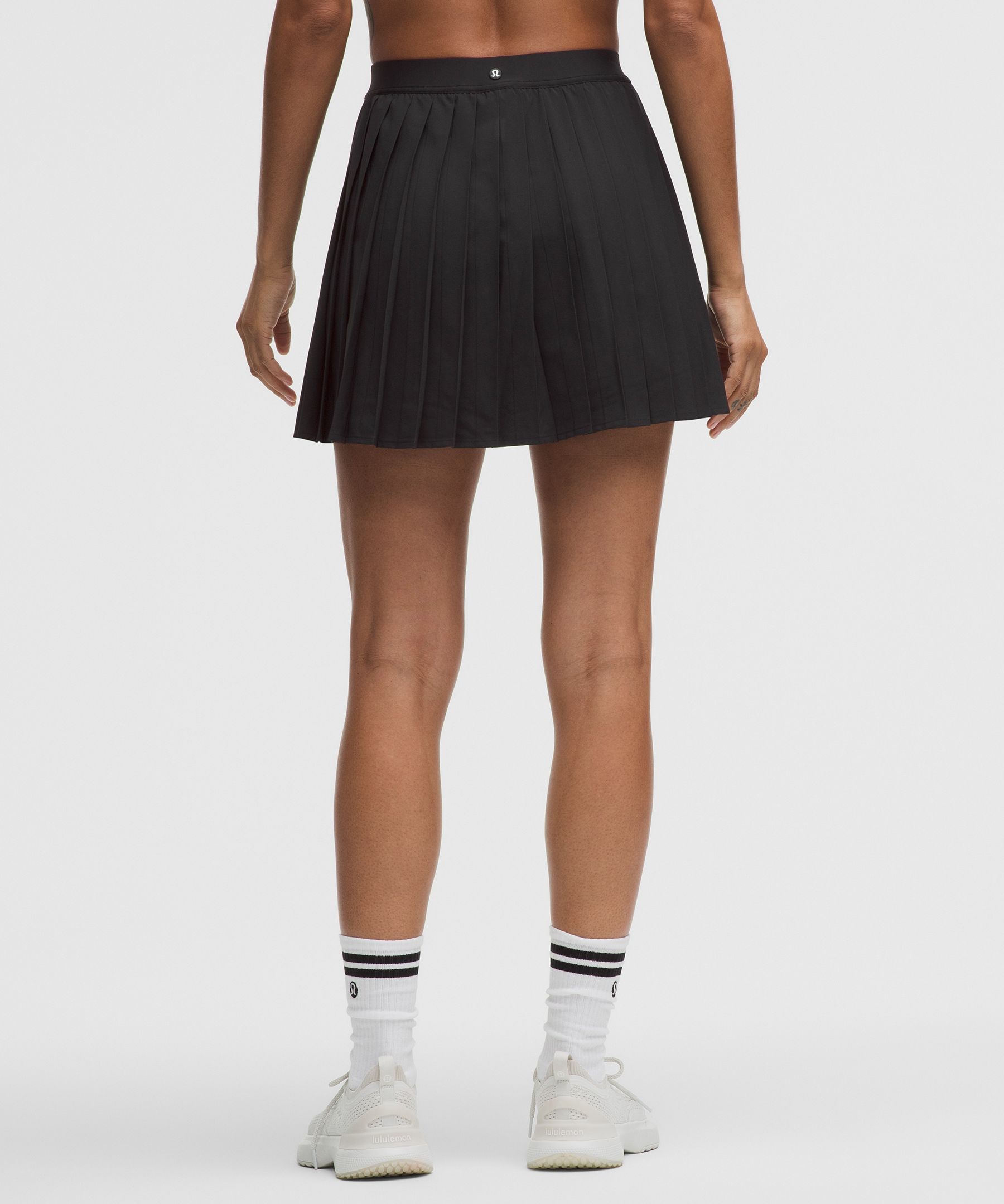 High-Rise Pleated Tennis Skirt *Long