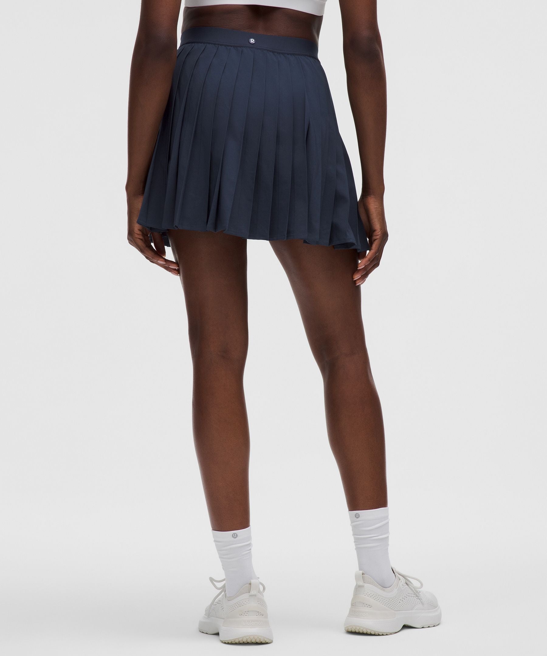 High-Rise Pleated Tennis Skirt *Long