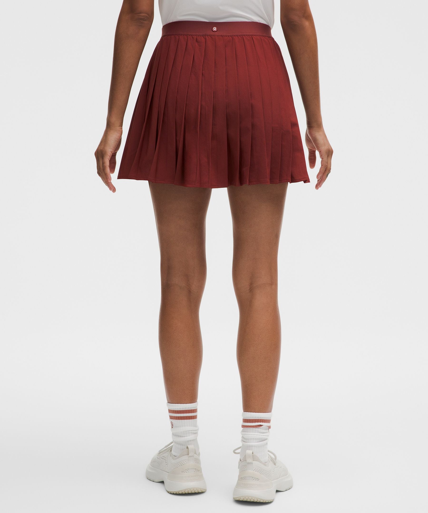 High-Rise Pleated Tennis Skirt *Long