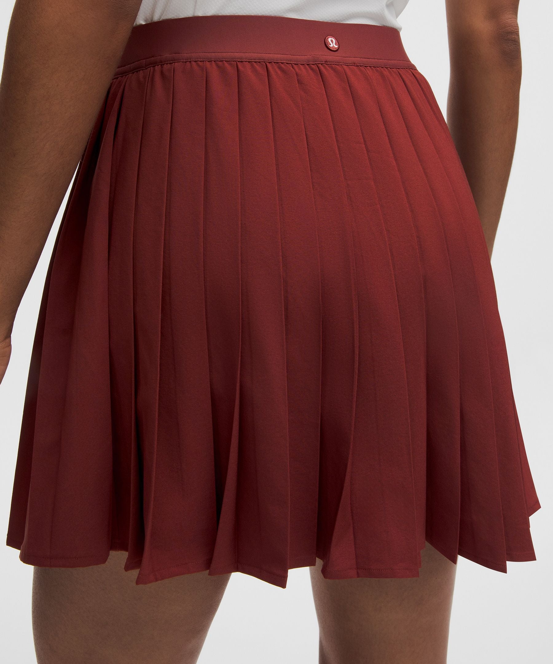 High-Rise Pleated Tennis Skirt *Long