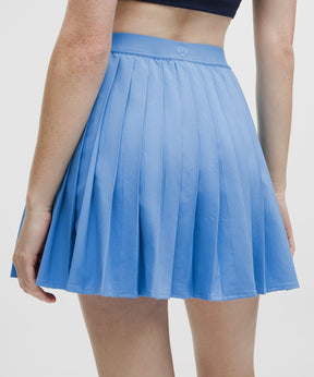 High-Rise Pleated Tennis Skirt *Long