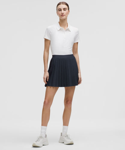 High-Rise Pleated Tennis Skirt *Long