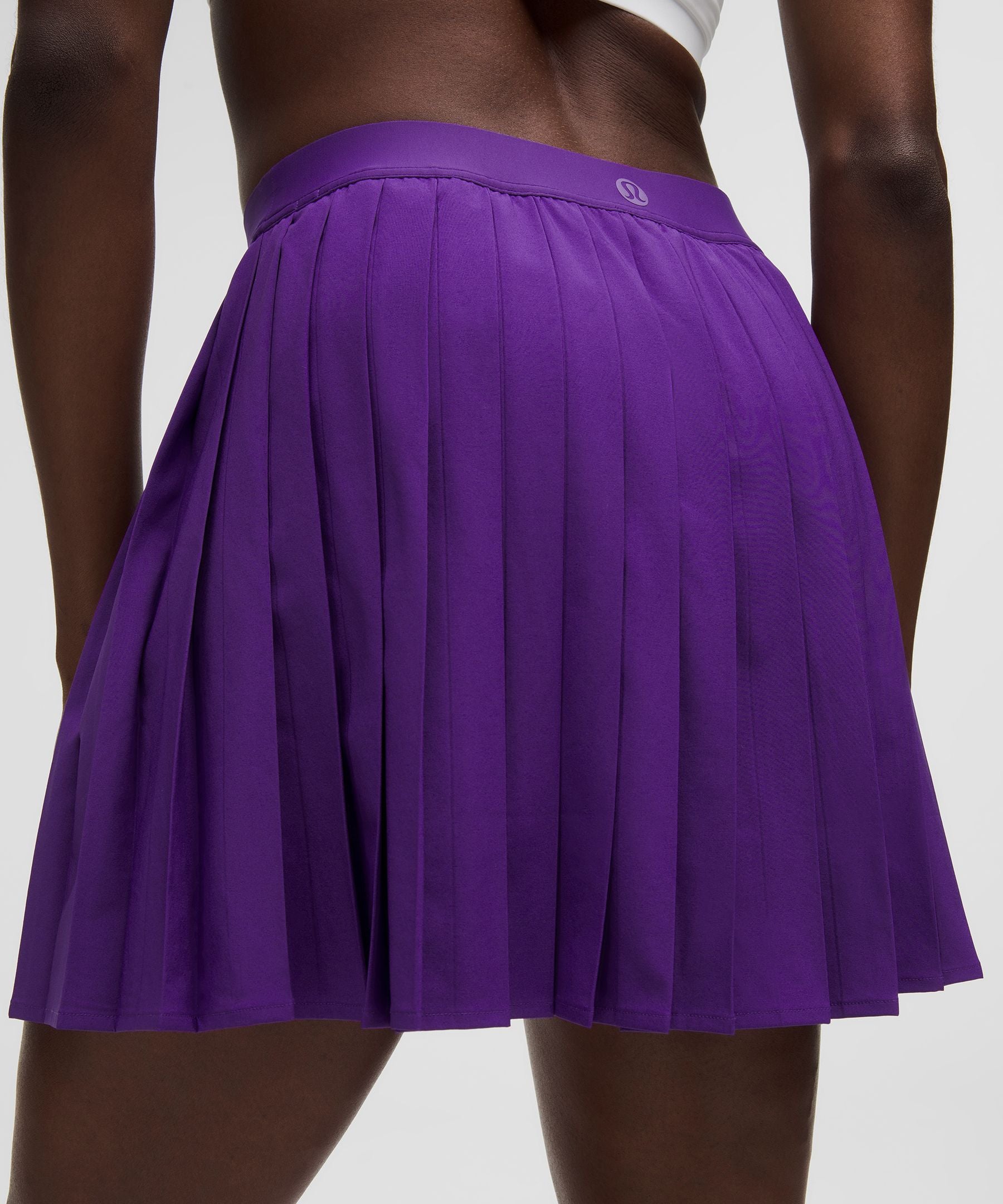 High-Rise Pleated Tennis Skirt *Long