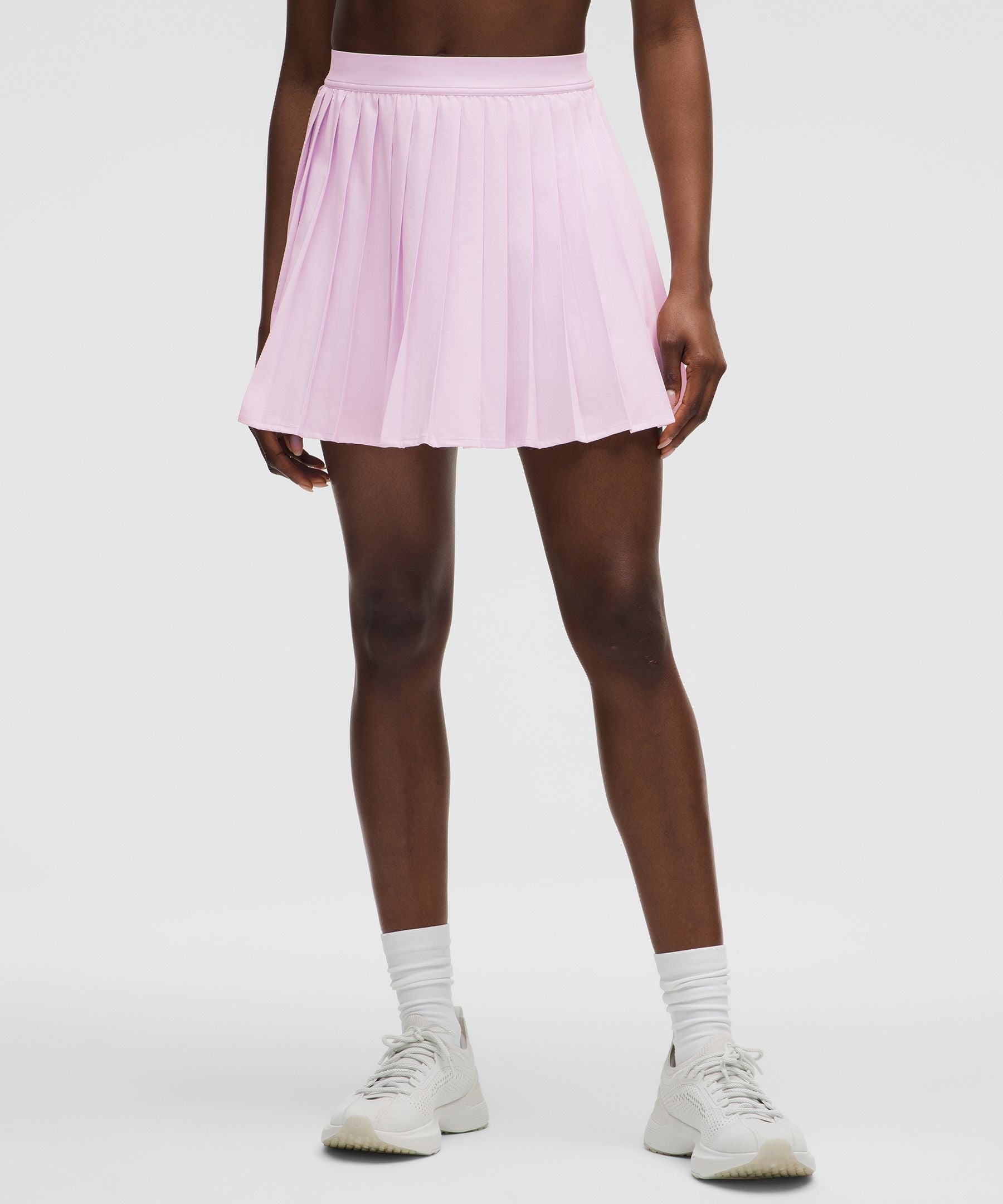 High-Rise Pleated Tennis Skirt *Long