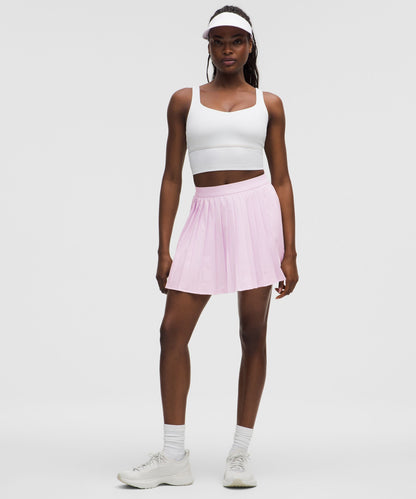 High-Rise Pleated Tennis Skirt *Long