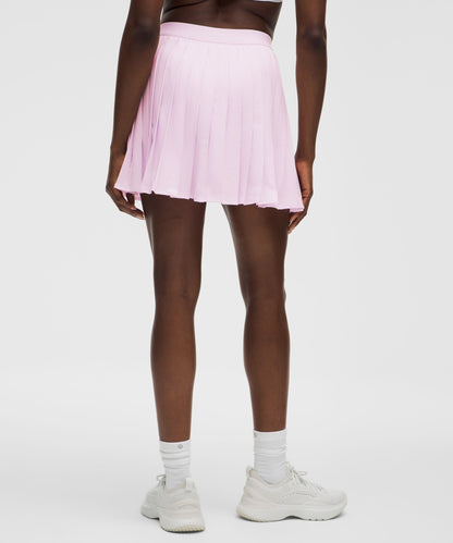 High-Rise Pleated Tennis Skirt *Long