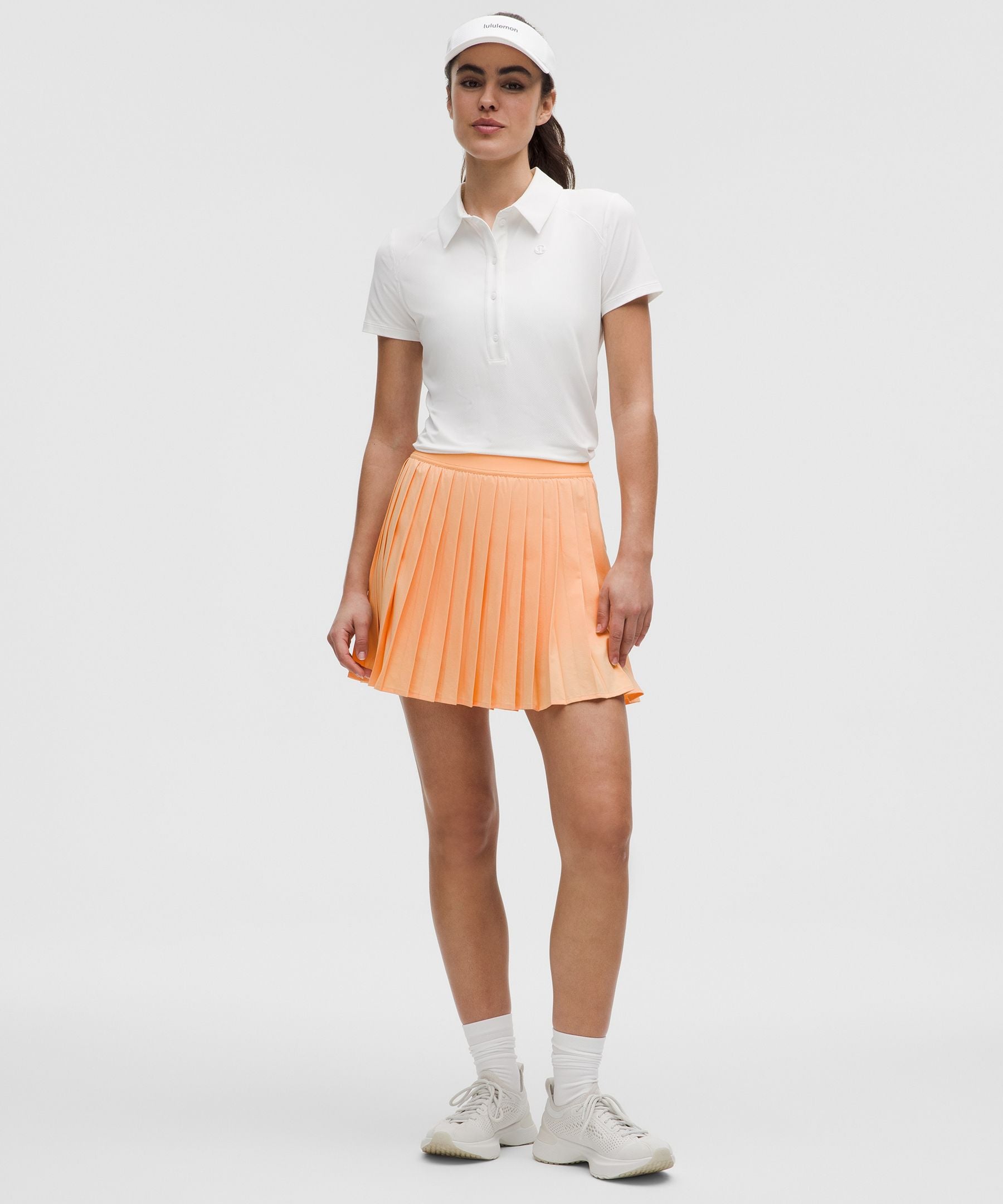 High-Rise Pleated Tennis Skirt *Long