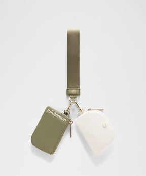 Dual Pouch Wristlet