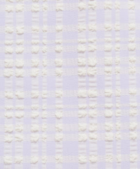 Women's Seersucker Check Wide-Brim Hat
