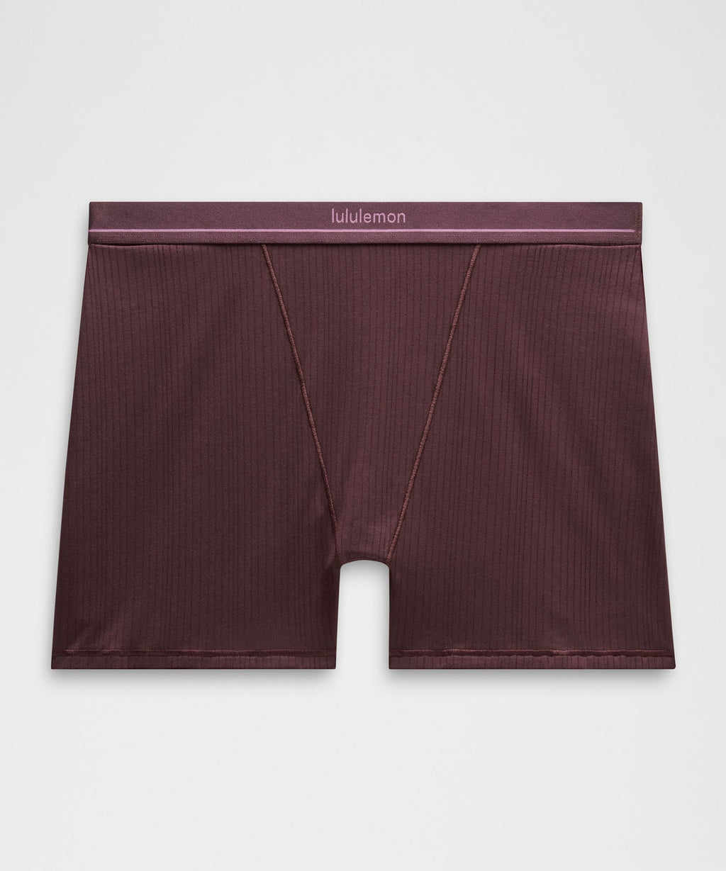 Stretch Cotton Ribbed Logo Super-High-Rise Shortie Underwear