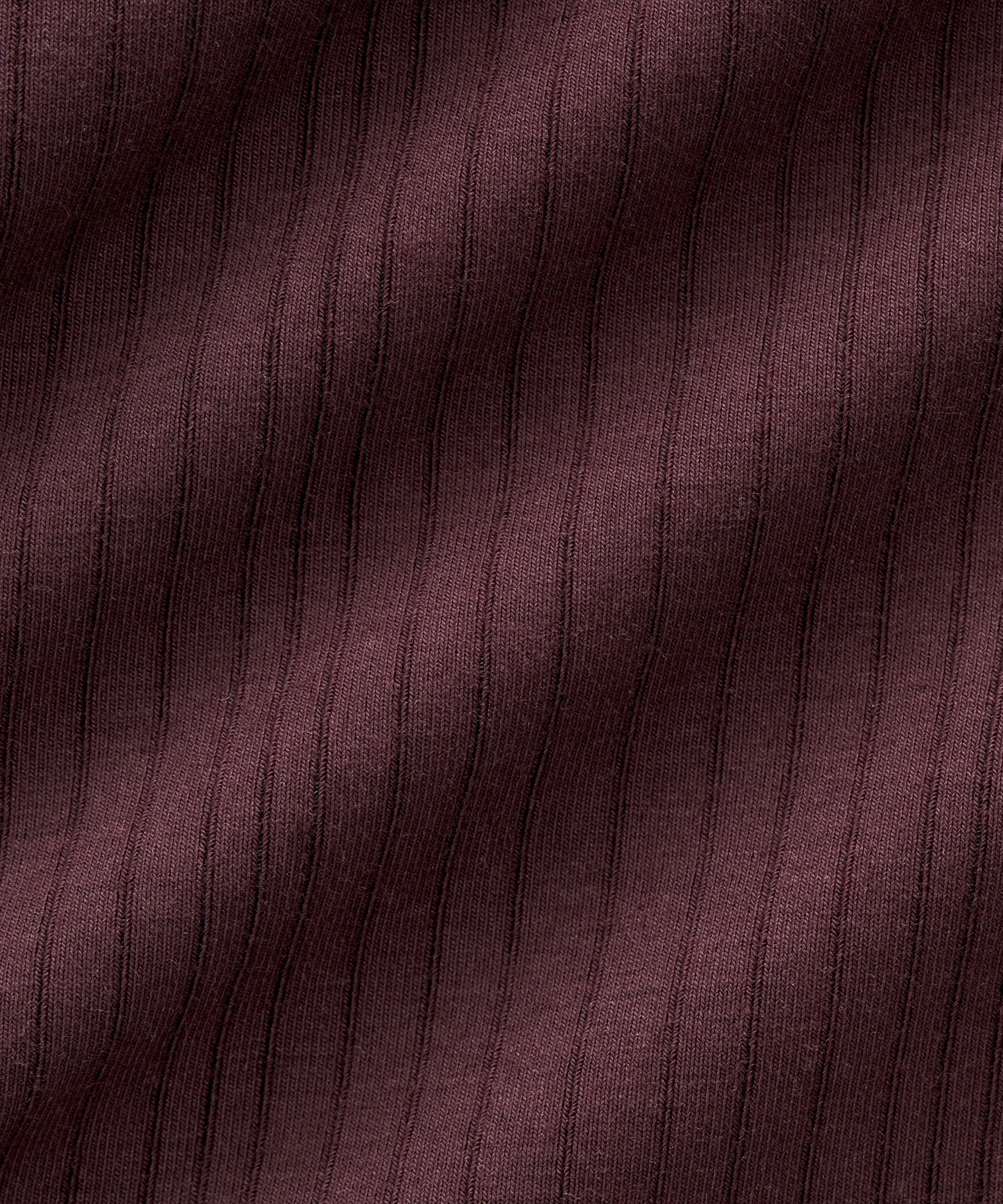 Stretch Cotton Ribbed Logo Super-High-Rise Shortie Underwear