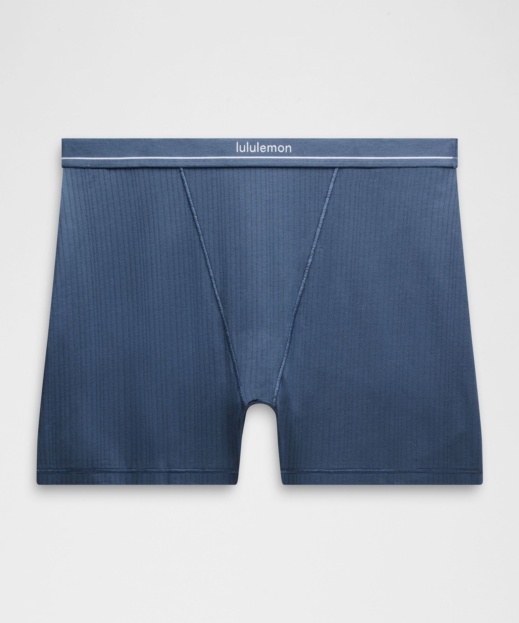 Stretch Cotton Ribbed Logo Super-High-Rise Shortie Underwear