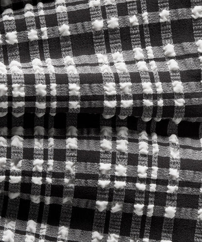 Women's Seersucker Check Gathered Headband