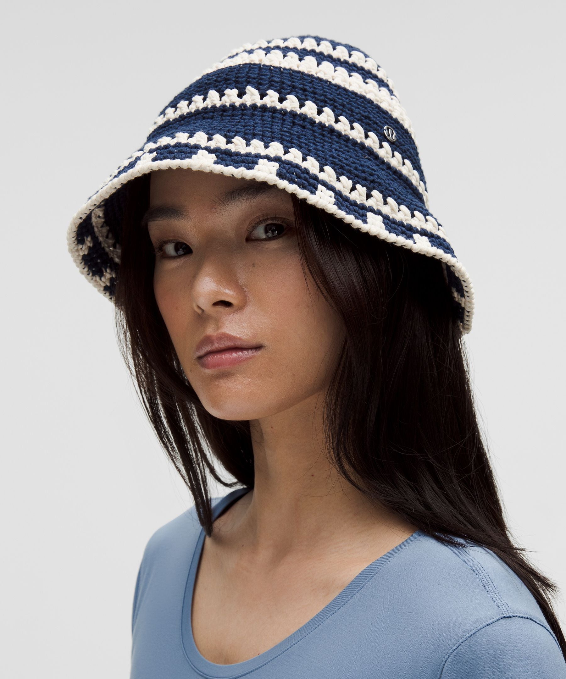 Cotton Crochet Bucket Hat