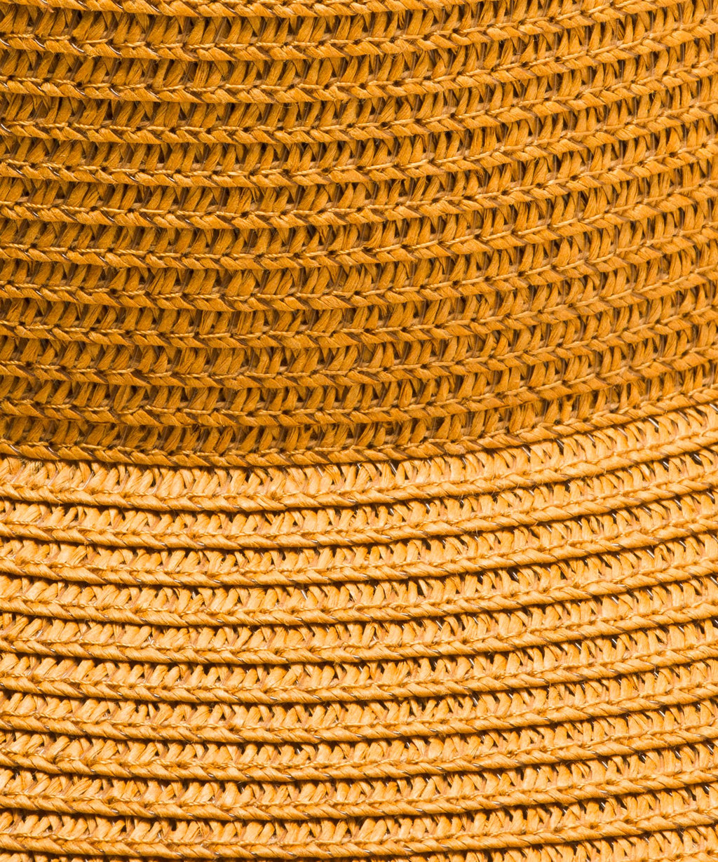 Women's Paper Straw Removable Sweatband Hat