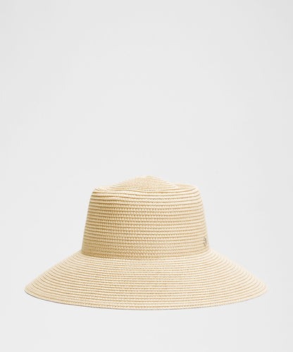 Women's Paper Straw Removable Sweatband Hat