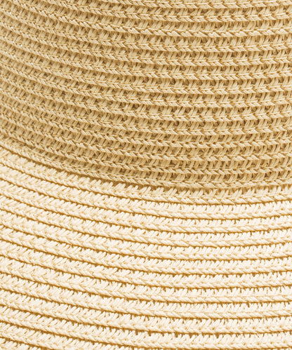 Women's Paper Straw Removable Sweatband Hat
