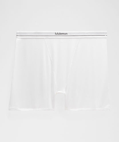 Stretch Cotton Ribbed Logo Super-High-Rise Shortie Underwear