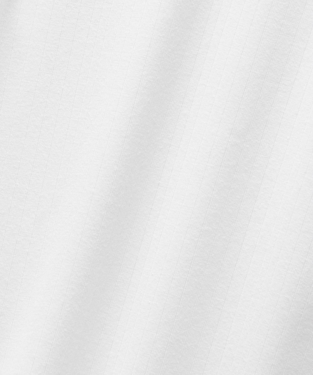 Stretch Cotton Ribbed Logo Super-High-Rise Shortie Underwear