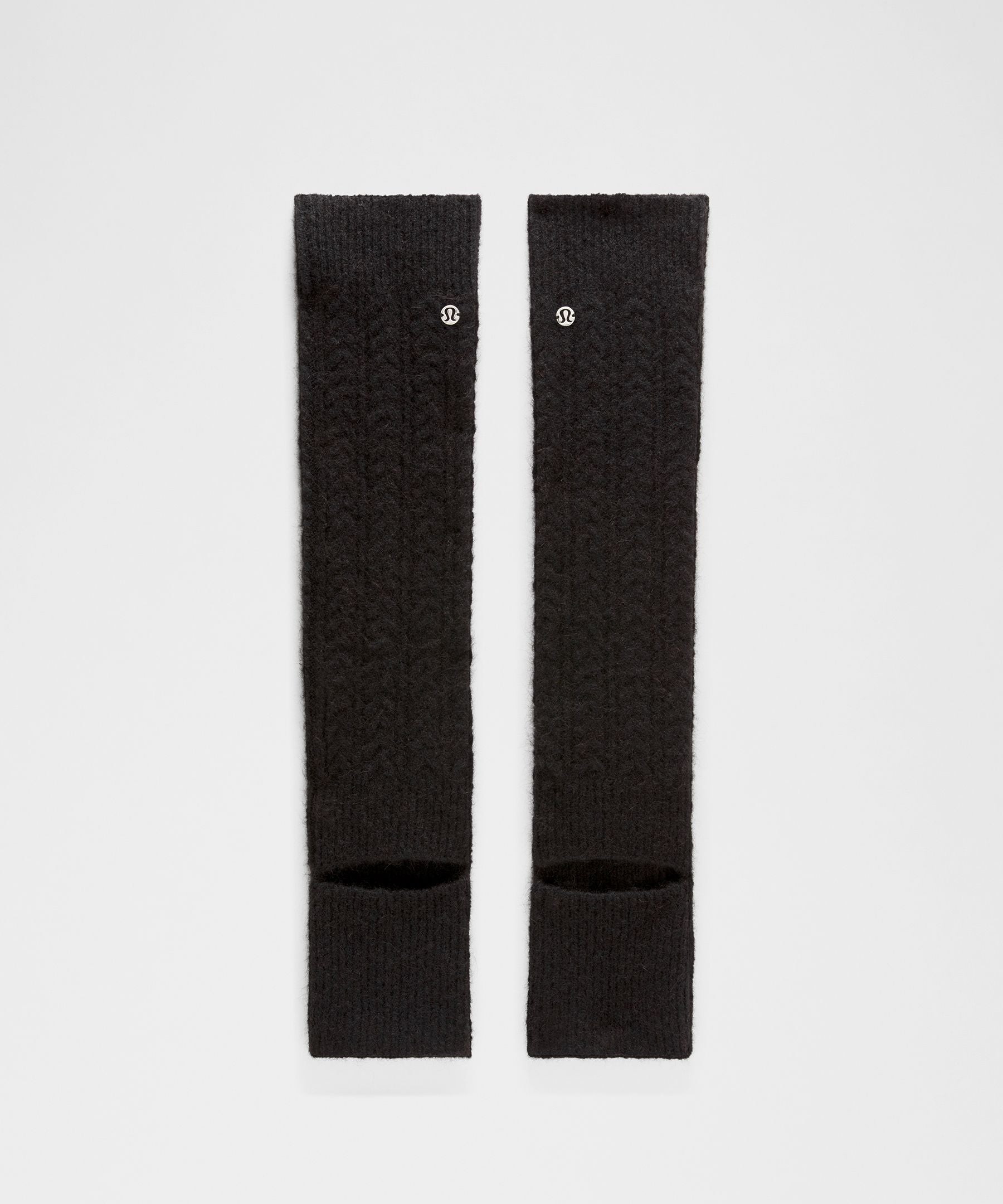 Wool-Blend Cable-Knit Leg Warmers