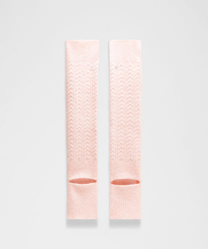 Wool-Blend Cable-Knit Leg Warmers