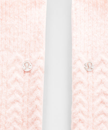 Wool-Blend Cable-Knit Leg Warmers