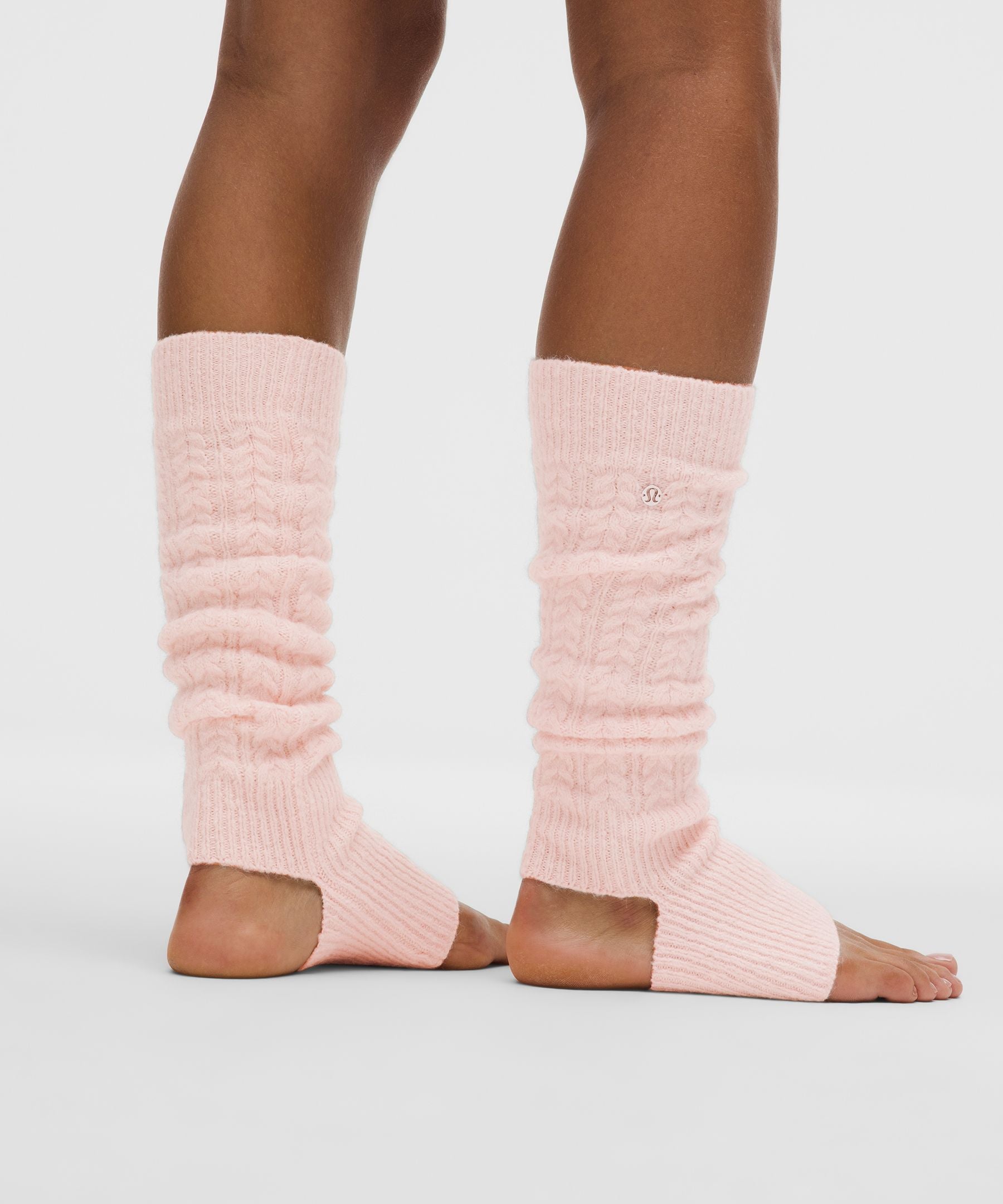 Wool-Blend Cable-Knit Leg Warmers