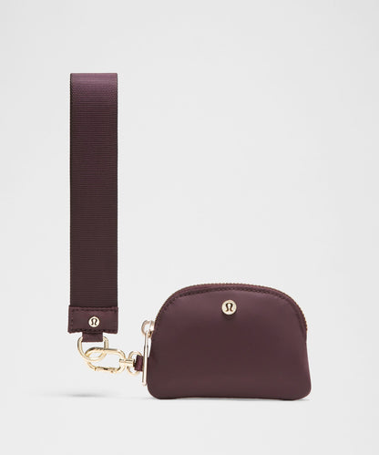 Dual Pouch Wristlet *Plush Fleece