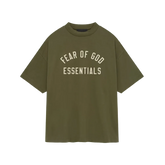 Fear of God Essentials Jersey Crewneck Tee Military